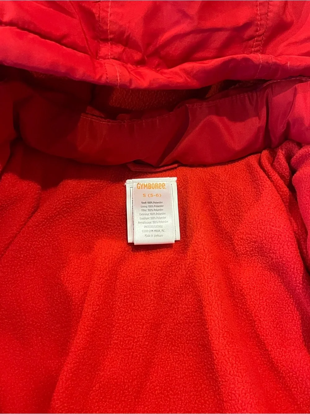 NEW LISTING! Gymboree Girls puffer Jacket Red